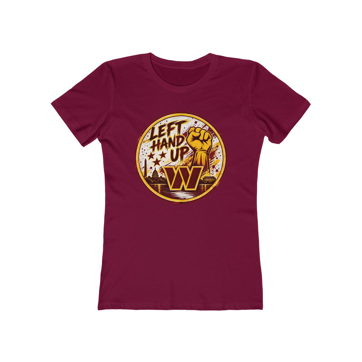 Commanders: Left Hand Up Women's Tee