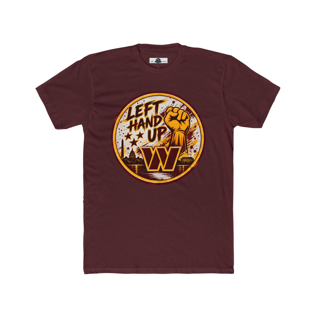 Commanders: Left Hand Up Graphic Tee